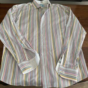 Bugatchi and Robert Graham Shirts--PRISTINE CONDITION